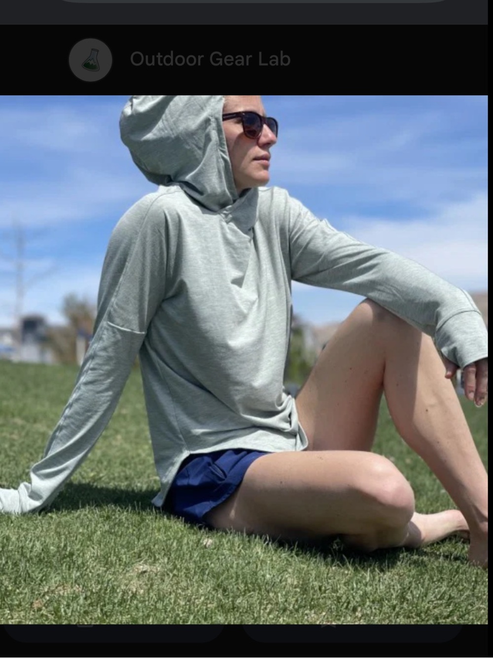REI Light Sage Sun Hoodie woMen's Long-Sleeve Pullover